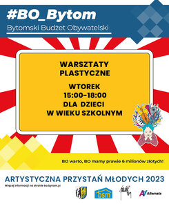 „Artystyczna Przystań Młodych” 2023 Warsztaty plastyczne